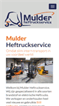 Mobile Screenshot of mulderheftrucks.nl